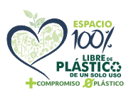 Espacio 100% Libre de Plástico de un Solo Uso
