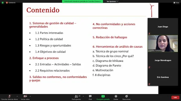 TecNM Imparte Curso Taller: Visión general de los Sistemas de Gestión de Calidad con enfoque a procesos — fotografía 3