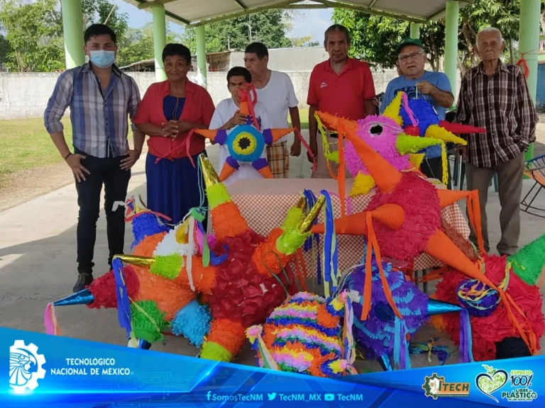 Estudiantes del TecNM Campus La Chontalpa donan piñatas — fotografía 13