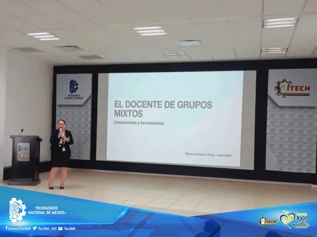 Plática sobre el modelo de educación mixta del TecNM — fotografía 1