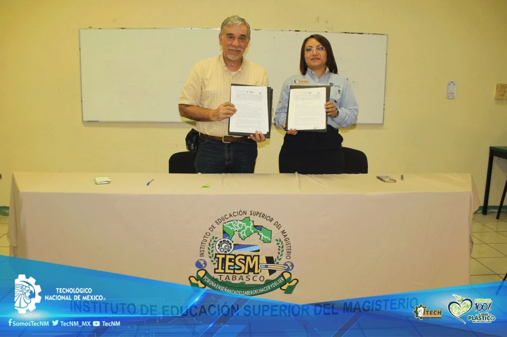 Firma de Convenio de Colaboración con el Instituto de Educación Superior del Magisterio — fotografía 1