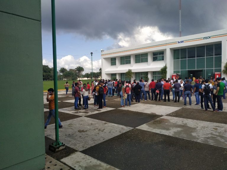 El TecNM Campus La Chontalpa, se une a simulacro este 20 de enero 2020 — fotografía 6