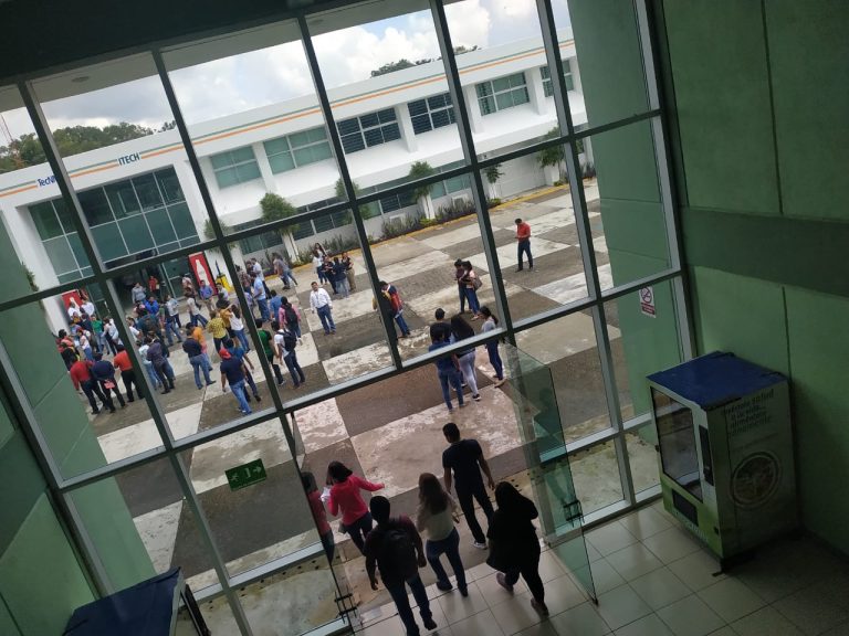 El TecNM Campus La Chontalpa, se une a simulacro este 20 de enero 2020 — fotografía 7