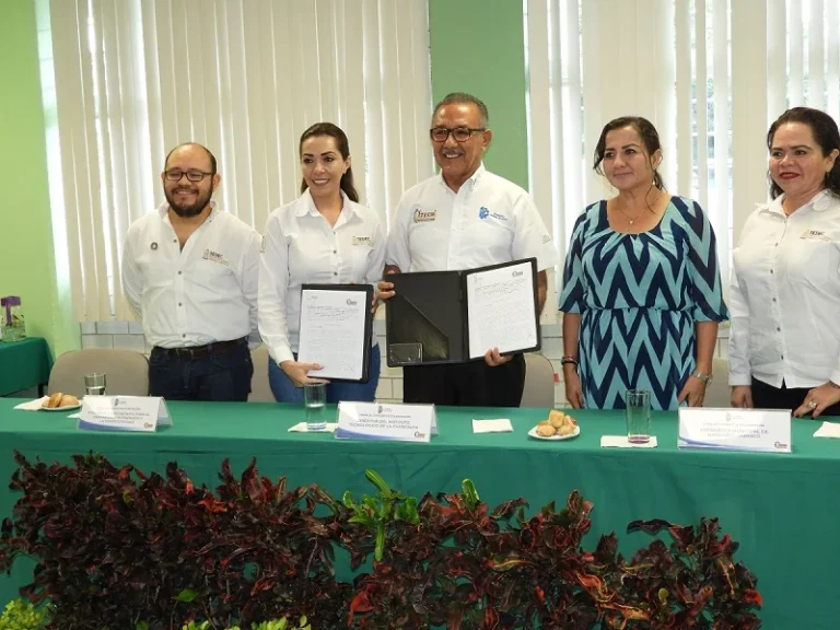 Firma de convenio de colaboración entre el TecNM campus La Chontalpa y la Secretaría de Desarrollo Económico y la Competitividad (SEDEC) — fotografía 1