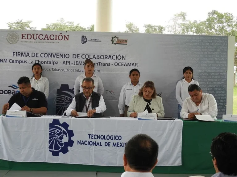 Firma de convenio de colaboración del TecNM campus La Chontalpa — fotografía 1