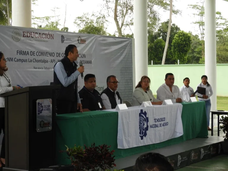 Firma de convenio de colaboración del TecNM campus La Chontalpa — fotografía 4